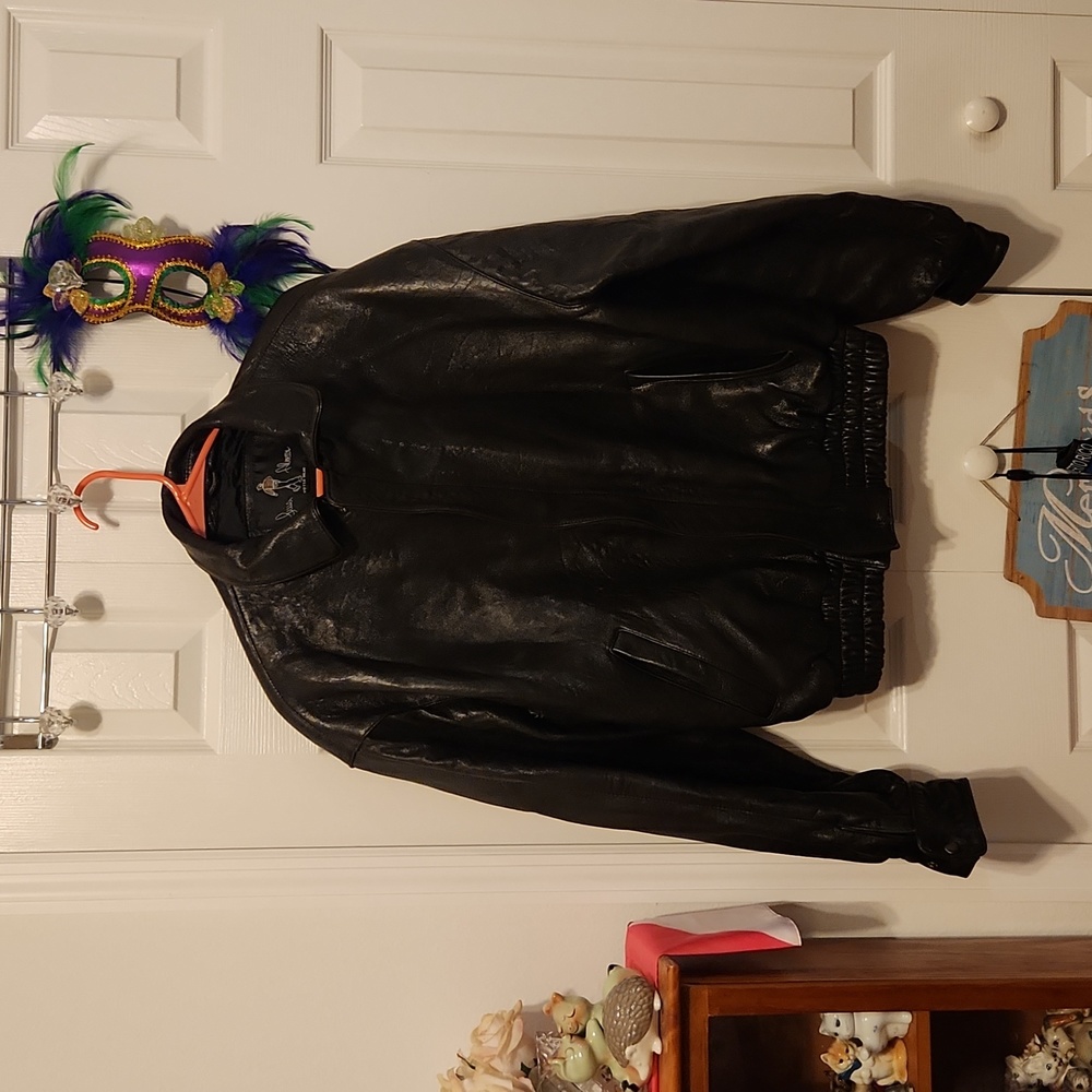 Luis Alorna leather jacket